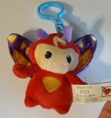 Webkinz Ganz Zed Zum Clip First Edition 4" Plush Toy WE000757 - Image 1 of 2