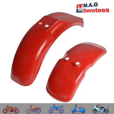 Guardabarros de plástico rojo para Honda Mini Trail Z50 Z50A Z50J Z50R Foto 1 de 4