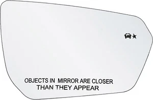 Side Mirror Glass Blind Spot Heat For 18-21 Chevy Equinox, GMC Terrain Passenger - Picture 1 of 5