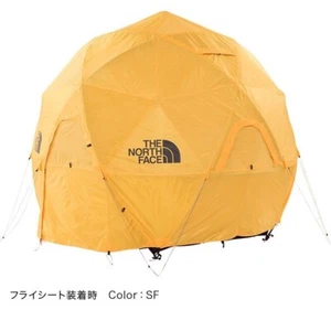 THE NORTH FACE GEODOME4 NV21800 Yellow 4 Person Outdoor CampTent New From Japan - Picture 1 of 14