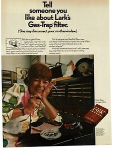 1969 LARK Cigarettes Telephone Switchboard Operator Vintage Print Ad