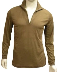 Military Issued braunes LWCWUS Polyester Unterhemd - NEU - Bild 1 von 1