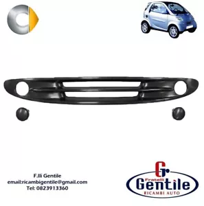 GRIGLIA ANTERIORE RADIATORE NERA LISCIA SMART FORTWO COUPE' DAL 2002 AL 2007 - Bild 1 von 2