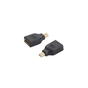Adapter Mini DisplayPort Stecker auf DisplayPort Kupplung DP - Mini DP MacBook - Bild 1 von 1