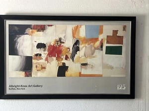 1986 ALBRIGHT-KNOX ROBERT RAUSCHENBERG OFF SET LITHOGRAPH "ACE" w/PROVENANCE - Picture 1 of 12