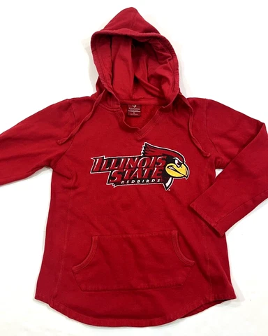 Colosseum Illinois State University Redbirds Women's Hoodie Sweatshirt Medium M Cover