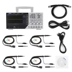 Hantek 4CH Digital Oscilloscope +EXT+DVM+Auto Range Function 80-250MHz Bandwidth - Picture 1 of 11