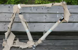 Vintage NOS NEU Alan Guerciotti schwarz Cross Cyclocross Rahmen Frameset Campagnolo - Bild 1 von 12