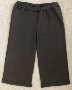 KATE QUINN size 6 Girls Brown Wide Leg 100% Organic Cotton Pants SO SOFT! - Picture 1 of 3