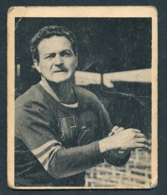 1948 Bowman Football #107 SID LUCKMAN Chicago Bears RC ~   FAIR - Image 1 of 2