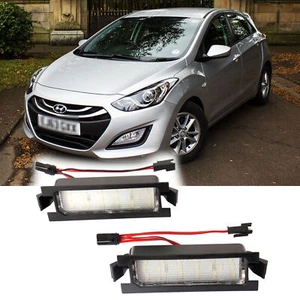 2x LED Kennzeichenleuchte Hyundai i30 GD nicht für CW Kombi Wagennummer - Bild 1 von 5
