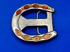 Horseshoe Shaped Belt Buckle For Your Cabochon Cab Stone Craft Project