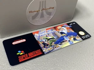 Captain Commando (SNES/Super Famicom) Game Label - Picture 1 of 1
