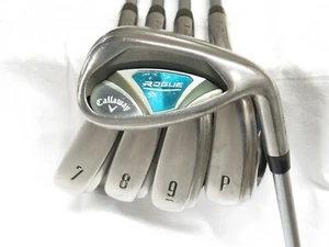 Set di ferri da stiro usati Callaway Rogue 7 AW Aldila Quaranta 40 g donna flex grafite - Foto 1 di 9
