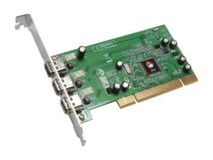 SIIG 3-port 1394 (FireWire) PCI adapter Model NN-400012-S8 - Picture 1 of 5
