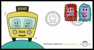 SG05 NETHERLANDS 2014 FDC Youth Philately Day - Picture 1 of 1