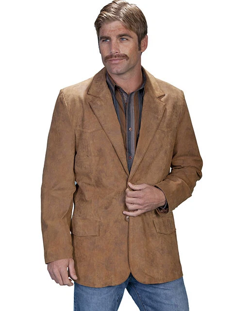 Scully MEN'S BLAZER 602 (BROWN,46L) - Image 1 of 1