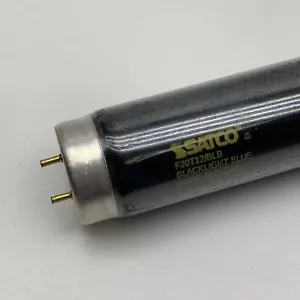 (2-Pack) Satco F20T12/BLB Fluorescent 20W 24" Lamp Light Bulb Blacklight Blue - Picture 1 of 5