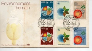 United Nations First Day of Issue Stamp - Human Enviroment - Picture 1 of 1