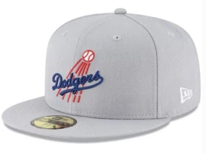 New Era MLB 59FIFTY Cooperstown Collection Wool Los Angeles Dodgers Fitted Cap - Picture 1 of 2