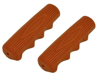 Grips Kraton Rubber 212 Brown Tricycle Urban Cruiser BMX Custom Bicycles 163511 - Image 1 of 2