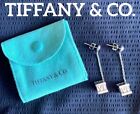 TIFFANY & Co. Atlas Earrings Cube Swing Silver 925 Accessory Jewelry Vintage