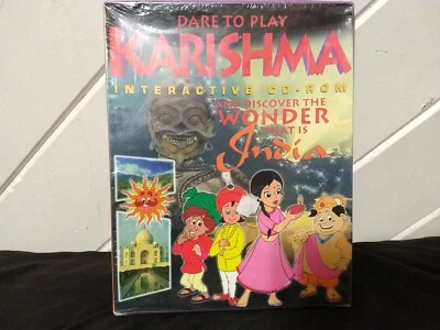 Dare To Play Karishma PC CDRom Big Box. Discover India. Sealed. Rare. *Pls read - Image 1 of 4