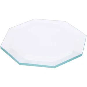 Plymor 3" Octagon, 5mm Thick Beveled Clear Glass - Picture 1 of 1