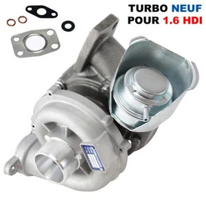 Turbo pour Peugeot Citroën Ford Volvo Mini Mazda 1.6 HDI TDCI 1.6d 110 109 CH - Imagen 1 de 6