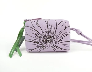 Vera Bradley Blake Bloom Lavender Frost Leder Umhängetasche Neu mit Etikett - Bild 1 von 10