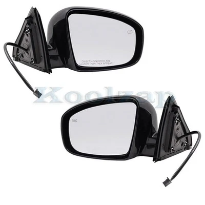 Par de espejos retrovisores plegables eléctricos térmicos plegables para JX35 y 14-15 QX60 2013 Foto 1 de 4