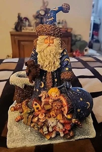 Stewart Sherwood Prepararsi Per Una Visita Babbo Natale Celeste 1° Edizione K - Foto 1 di 11