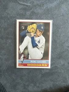 2025 Topps Heritage - Roki Sasaki #224 (RC) - Picture 1 of 2