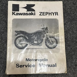 Nuevo de Lote Antiguo Kawasaki ZR550 Zephyr 1990 Manual de Reparación de Taller de Servicio Genuino 99924-1136-01 - Imagen 1 de 7