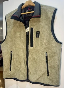 Abercrombie & Fitch Vest Mens L Full Zip Jacket Weatherproof Performance New! - Picture 1 of 3