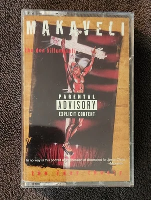 Tupac "Makaveli The Don Killuminati" Audio Cassette  1996 Weast Coast Hip Hop - Image 1 of 4