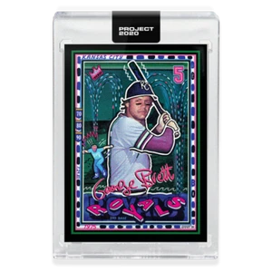 2020 TOPPS PROJECT 2020 #192 GEORGE BRETT - BY EFDOT - Picture 1 of 2