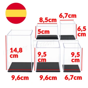 Pequeño Acrílico Vitrina Caja Transparente a Prueba de Polvo Mini Figura 1:64 ES - Bild 1 von 19