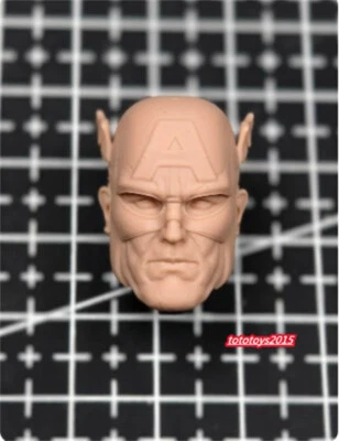 1:4 1:6 1:12 1:18 Capitán América Steve Rogers cabeza esculpida para cuerpo figura masculina Foto 1 de 4
