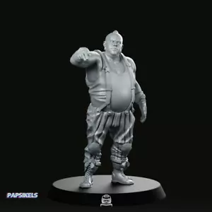 Clown Gang Biker Leader Miniature - Picture 1 of 5