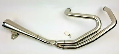 Escape completo 2-1 Harley Davidson Sportster 1988-2003 acero inoxidable cepillado Foto 1 de 4