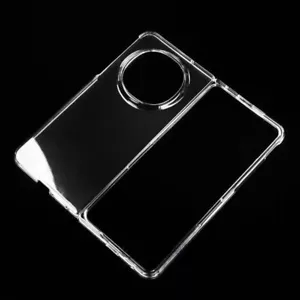 For Oppo Find N5 Thin Fit Glossy Crystal Clear Hard case Frame back cover - Picture 1 of 10