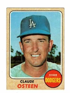 1968 Topps Claude Osteen Los Angeles Dodgers #440 EX-MT - Picture 1 of 1