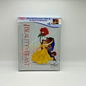 BEAUTY AND THE BEAST BLU-RAY DVD DIGITAL TARGET EXCLUSIVE W/ 32 PAGE STORYBOOK - Picture 1 of 2