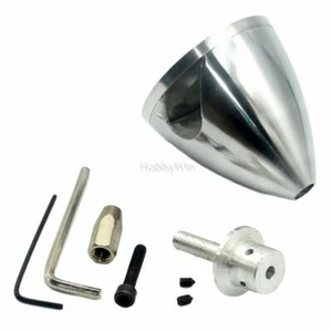 3 Blade Aluminum Spinner 2in 51mm for 4mm Shaft Motor Electric RC Model Airplane - Picture 1 of 1
