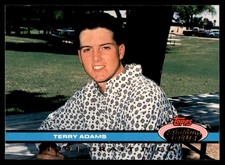 1992 Stadium Club Dome Terry Adams RC Chicago Cubs #1