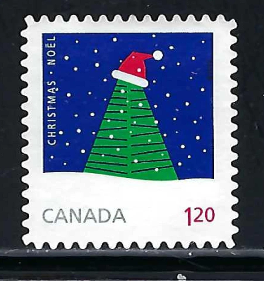 CANADA USED - SCOTT # 2957 - FROM BOOKLET - CHRISTMAS (CHRISTMAS TREE) - 2016 — 第 1/1 张图片