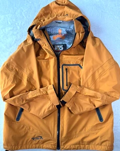 Obermeyer Quantum shell jacket X4 fusion Yellow Size XL Hydroblock Waterproof - Picture 1 of 20