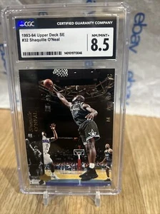 1993-94 Upper Deck SE  Basketball #32 Shaquille O'Neal Shaq Arena Cgc 8.5 Graded - Picture 1 of 3