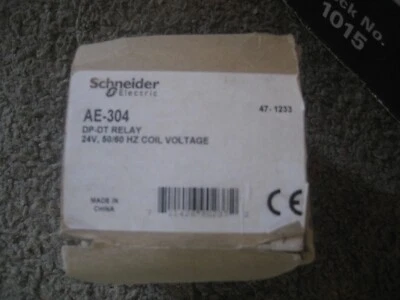 NUEVO Relé de alimentación Siebe Invensys DP DT 50/60 Hz bobina de alto voltaje # AE-304 Foto 1 de 2